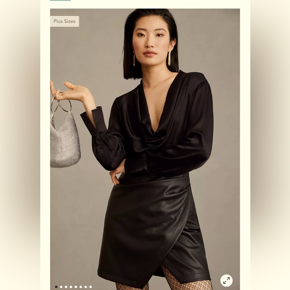 Anthropologie little black dress